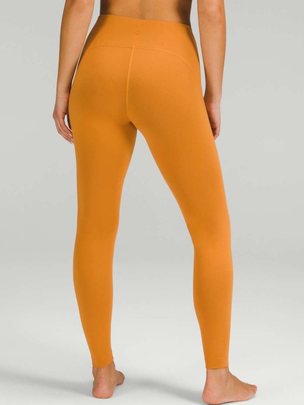 Lululemon In Still High- Rise 28" Autumn Orange Women's Size 8
